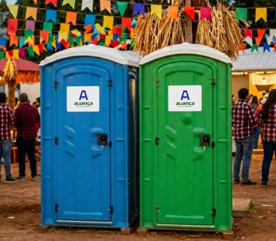 Locação de sanitários Químicos para Festas Juninas
